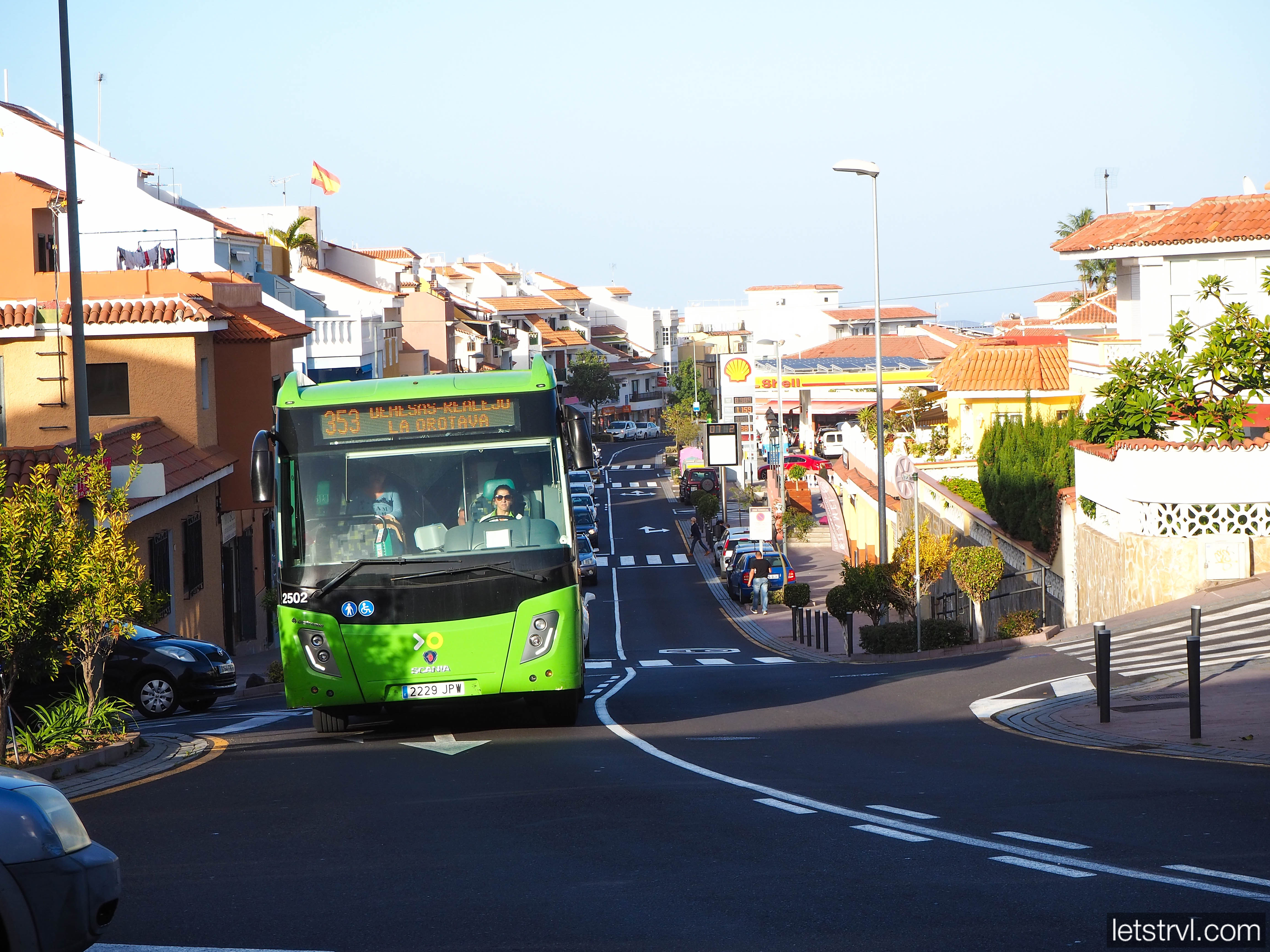 Автобус на Тенерифе