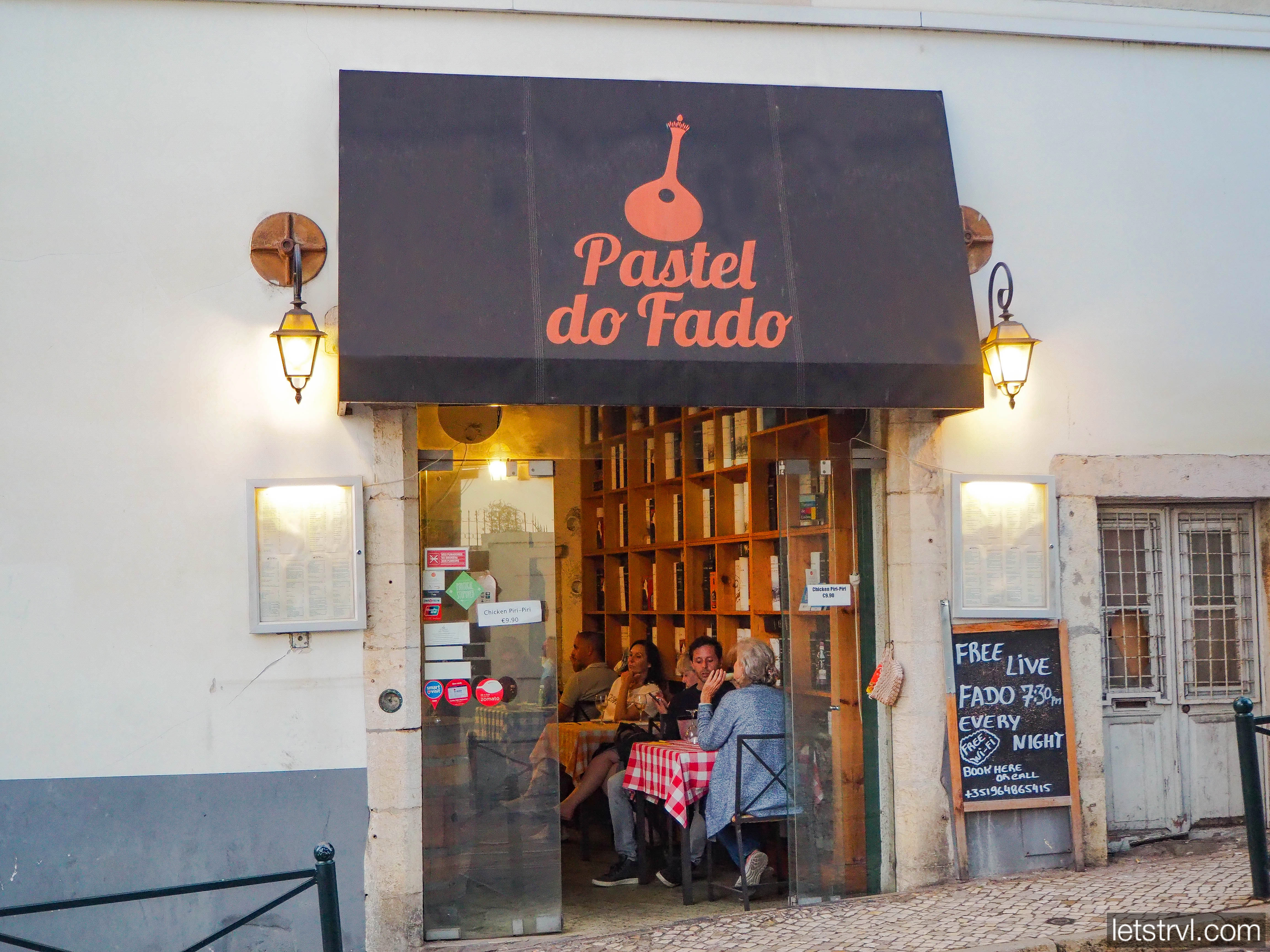 Ресторан Pastel do Fado в Лиссабоне